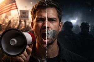 The difference between Americans and Russians: the former protest, the latter remain silent out of fear